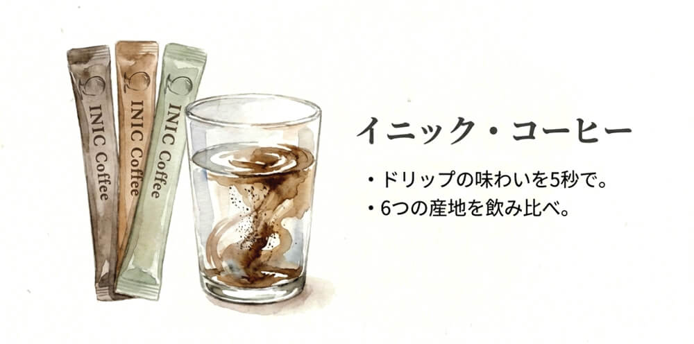 INIC coffee Beans Aroma アソート