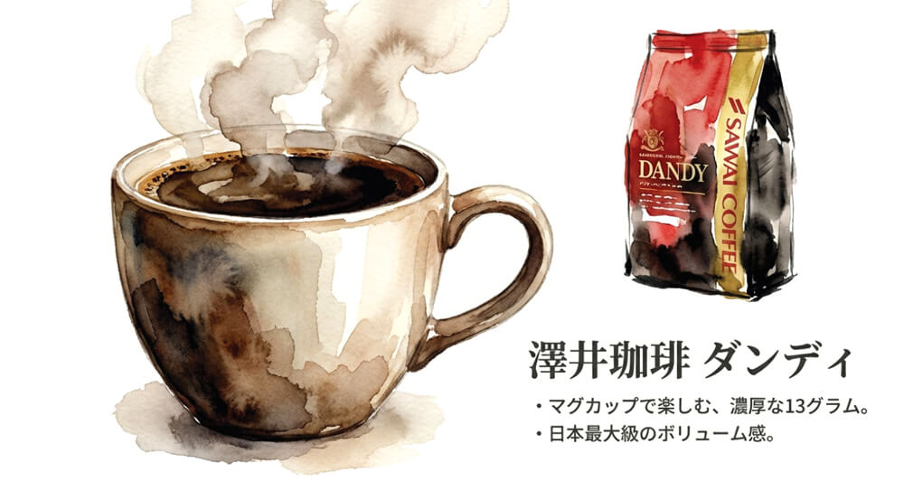 澤井珈琲 ドリップコーヒー DANDY