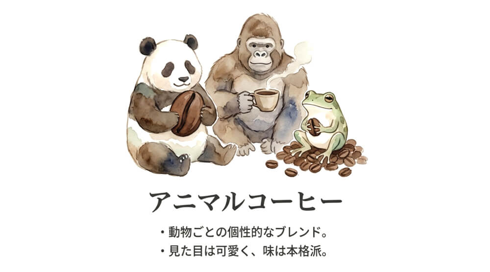 アニマルコーヒー ドリップコーヒーギフト