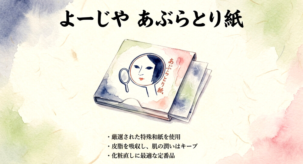 よーじや あぶらとり紙