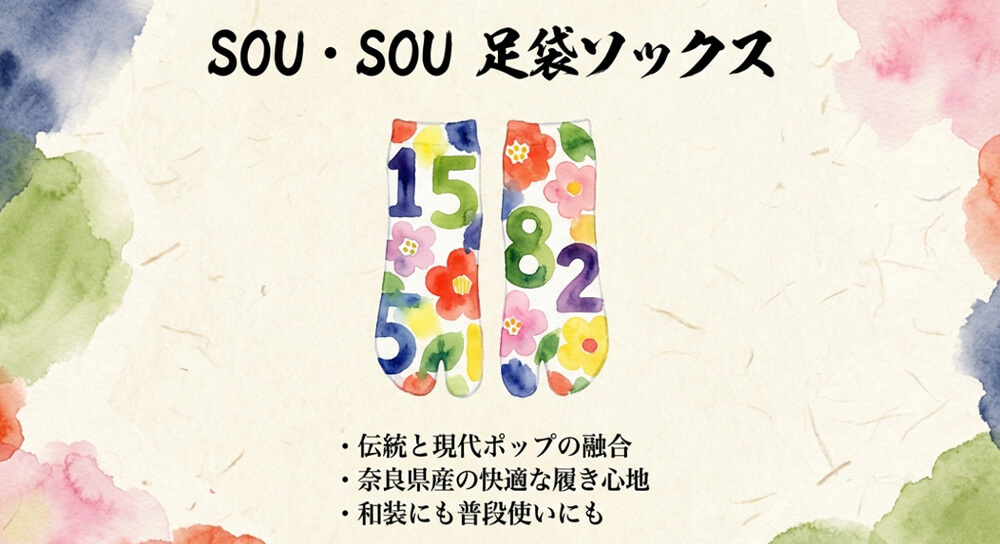 SOU・SOU 足袋型ソックス