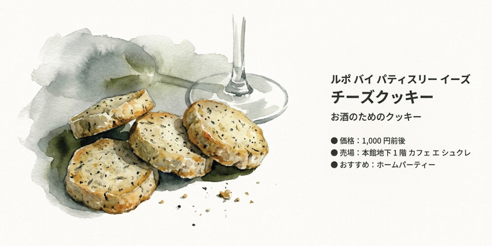 repos by Pâtisserie ease｜チーズクッキー