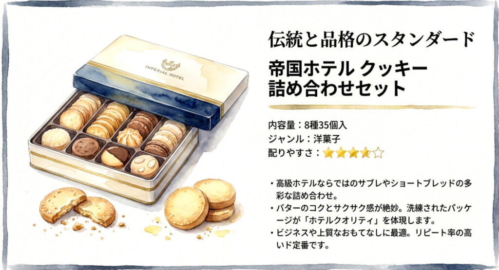 帝国ホテルクッキー 詰め合わせセット