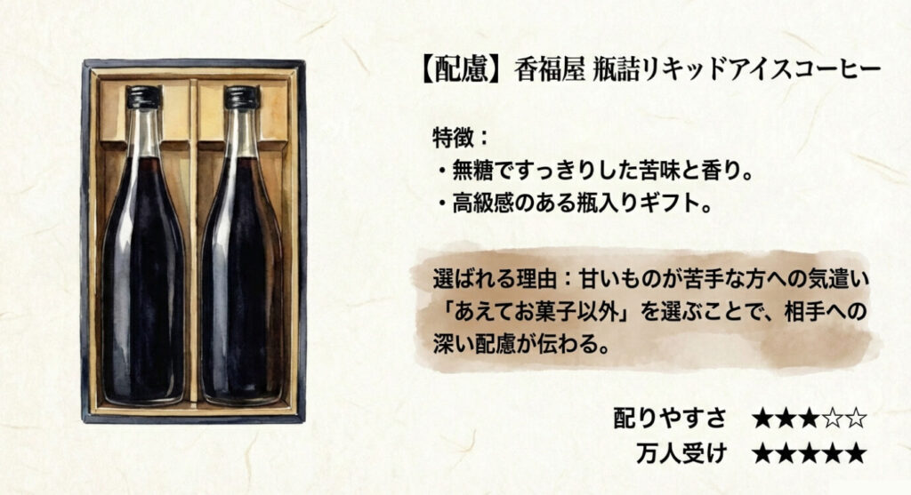 香福屋 瓶詰リキッドアイスコーヒーの画像