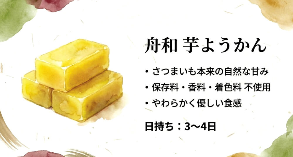 舟和 芋ようかんの画像