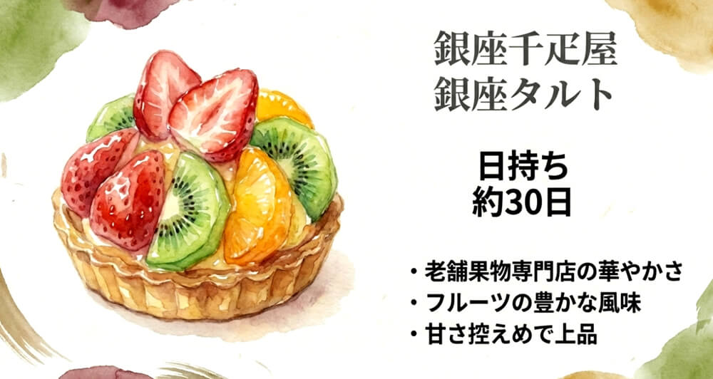 銀座千疋屋 銀座タルトの画像