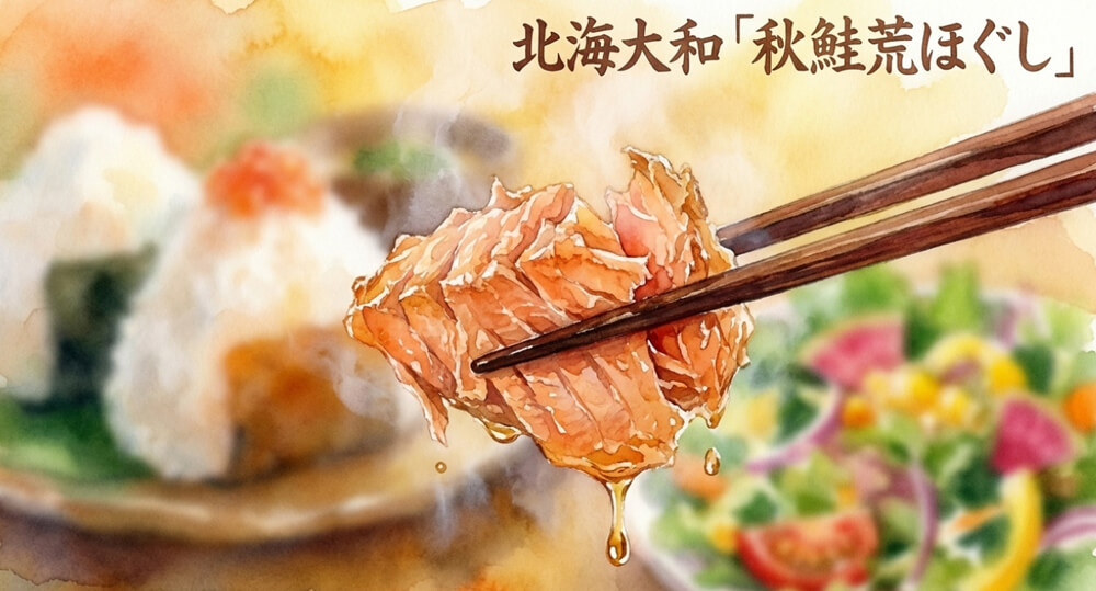 北海大和「秋鮭荒ほぐし」