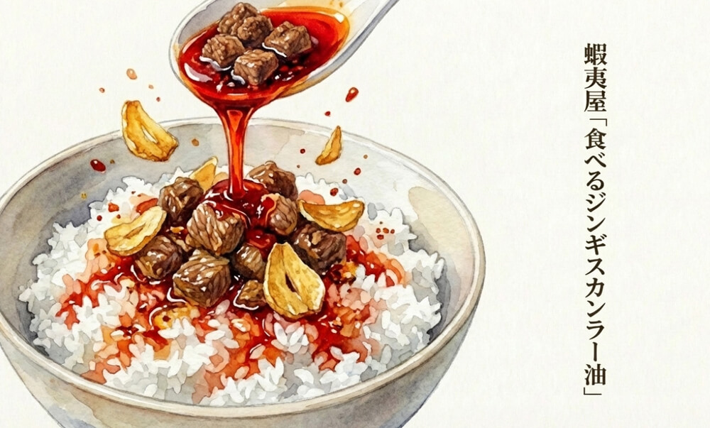 蝦夷屋「食べるジンギスカンラー油」