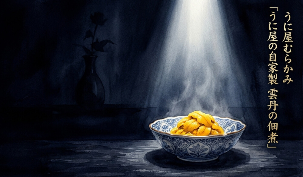 うに屋むらかみ「うに屋の自家製 雲丹の佃煮」