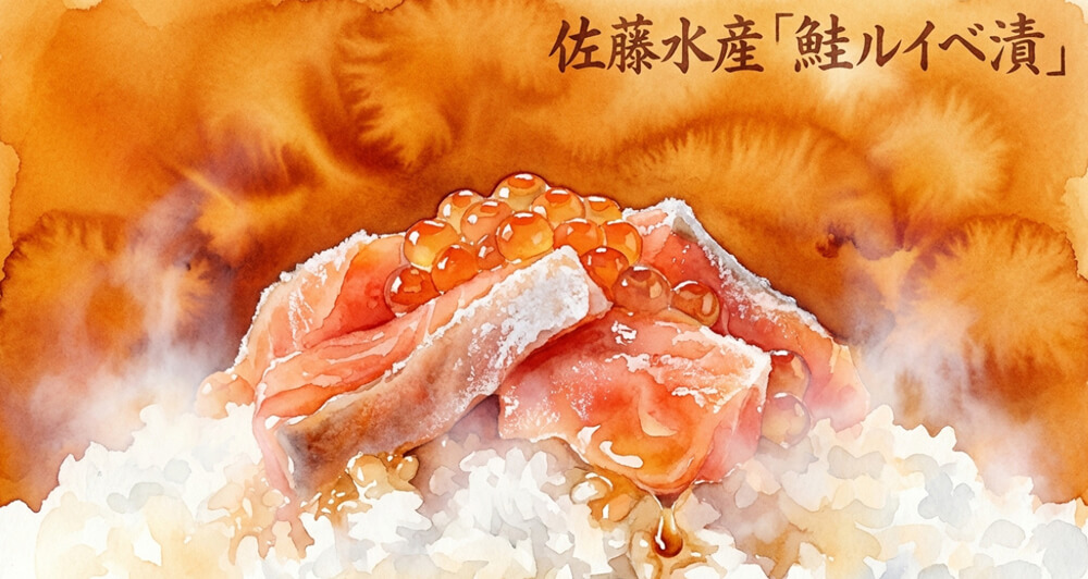 佐藤水産「鮭ルイベ漬」