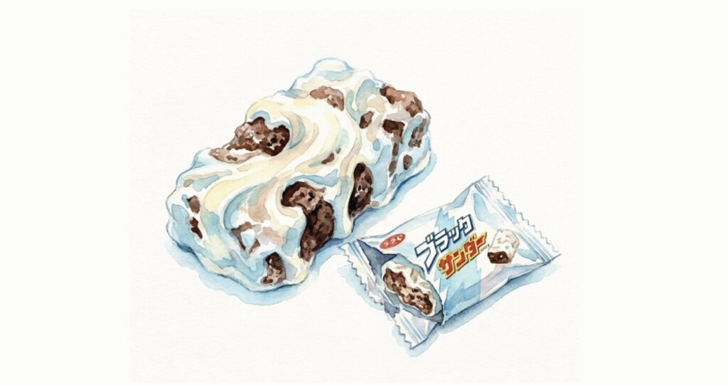 白いブラックサンダー（有楽製菓）