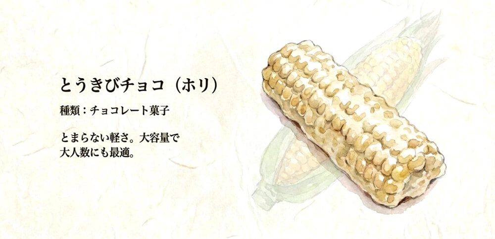 とうきびチョコ（HORI）