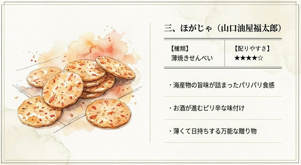 ほがじゃ（山口油屋福太郎）