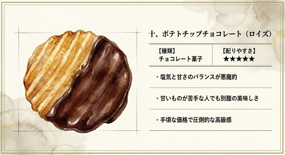 ロイズ ポテトチップチョコレート