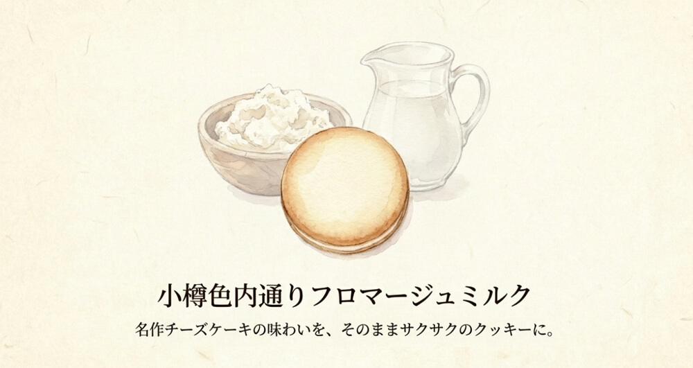 小樽色内通りフロマージュミルク