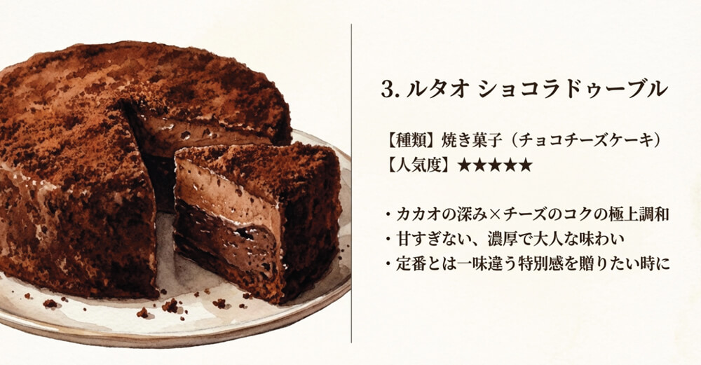 ルタオ ショコラドゥーブル