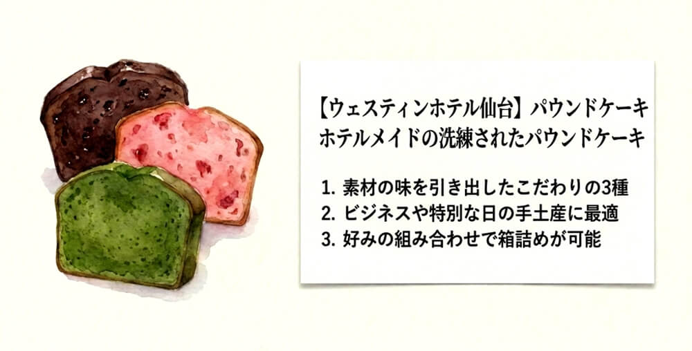 【ウェスティンホテル仙台】CAKE（ケイク）