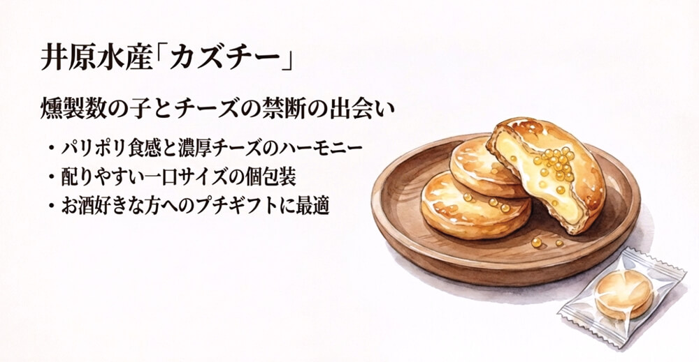 井原水産「カズチー」