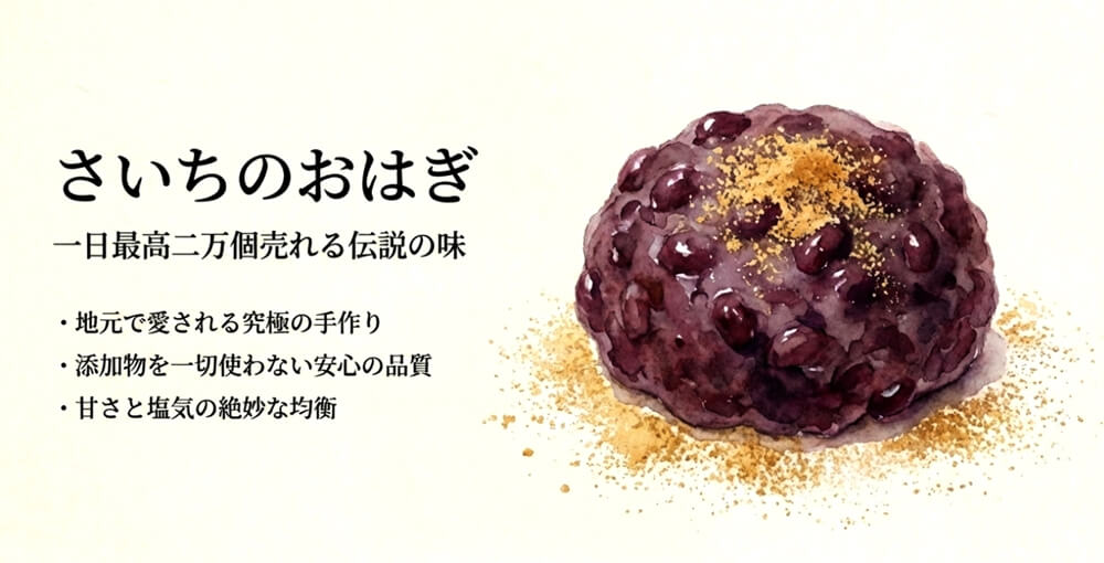 主婦の店 さいちの「おはぎ」