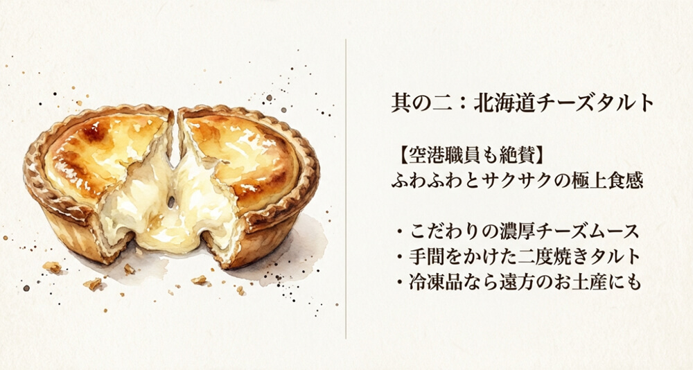北海道チーズタルト