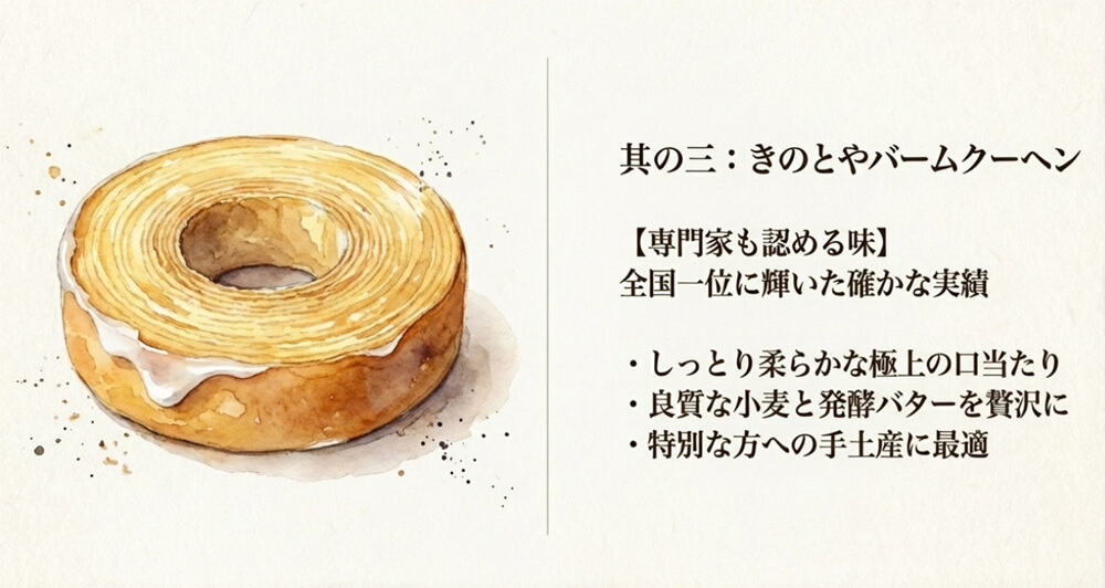 きのとやバームクーヘン