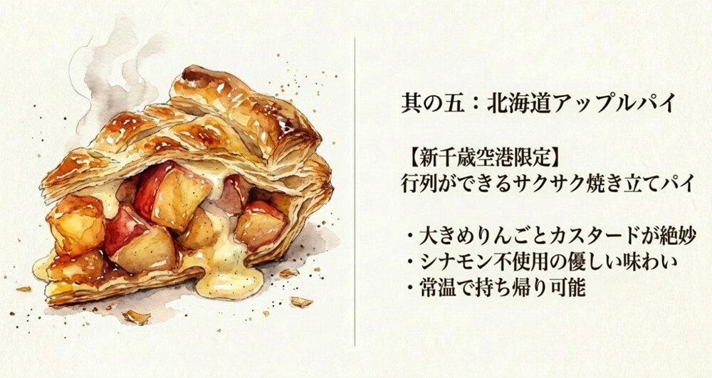 北海道アップルパイ