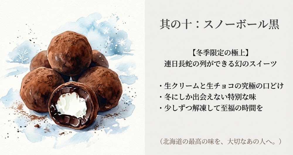 スノーボール黒 / SNOWS