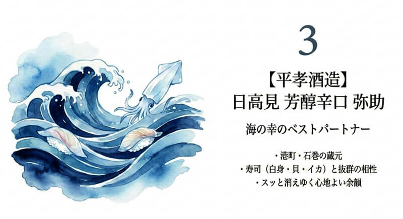 日高見 芳醇辛口 純米吟醸 弥助