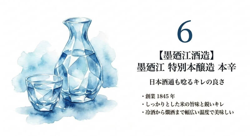 【墨廼江酒造】墨廼江 特別本醸造 本辛