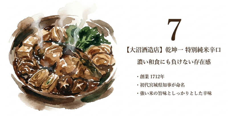 【大沼酒造店】乾坤一 特別純米辛口