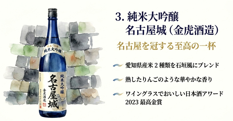 【金虎酒造】純米大吟醸 名古屋城