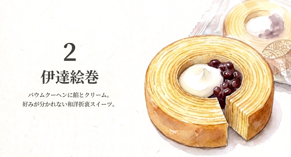 【菓匠三全】伊達絵巻