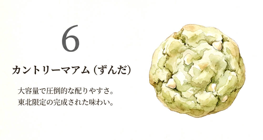 【不二家】カントリーマアム（ずんだ）