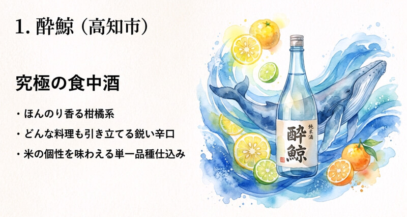 【酔鯨酒造】酔鯨 すいげい（高知市）