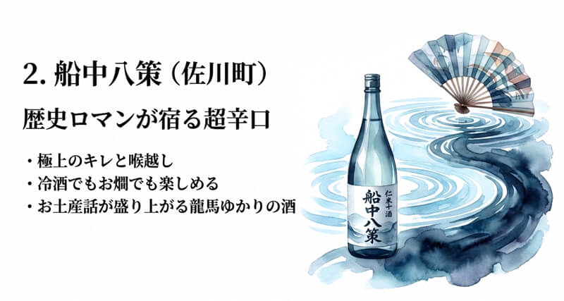 【司牡丹酒造】船中八策 せんちゅうはっさく（佐川町）
