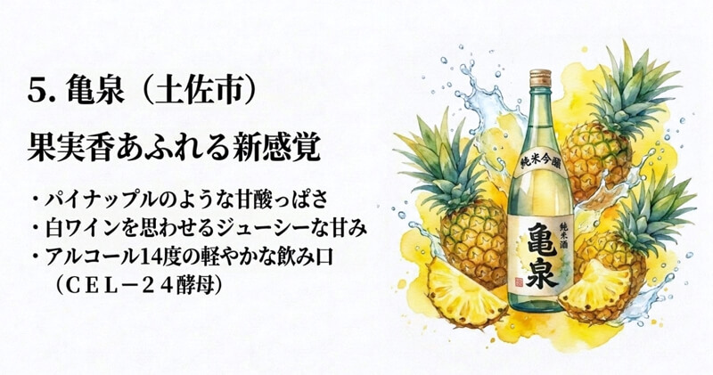 【亀泉酒造】亀泉 かめいずみ（土佐市）