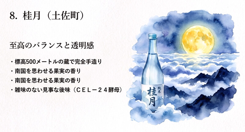 【土佐酒造】桂月 けいげつ CEL-24 純米大吟醸50（土佐町）