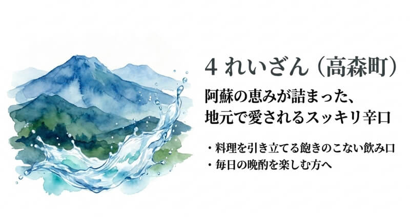 【山村酒造】れいざん（高森町）