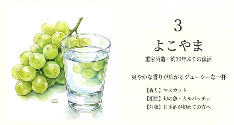 【重家酒造】よこやま(横山五十)