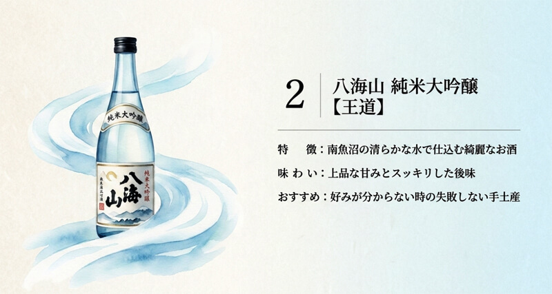 【八海醸造】純米大吟醸 八海山