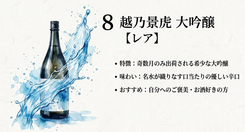 越乃景虎 大吟醸