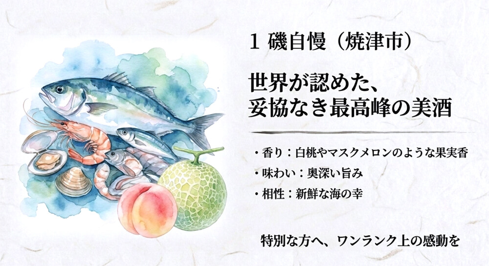 【磯自慢酒造】磯自慢（焼津市）