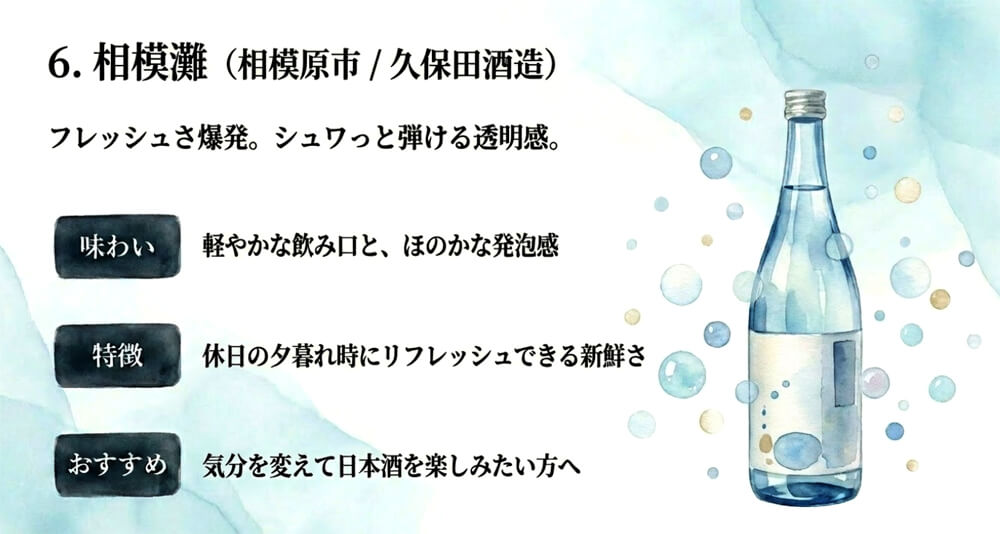 【久保田酒造】相模灘（相模原市）