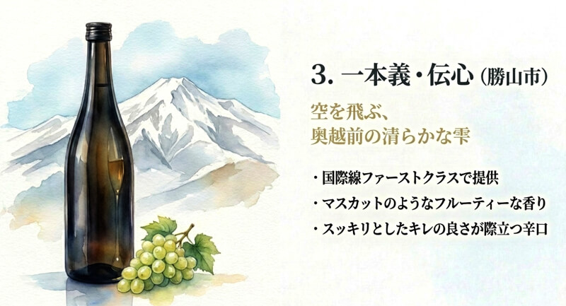【一本義久保本店】一本義・伝心（勝山市）
