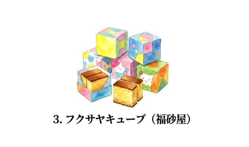 フクサヤキューブ（福砂屋）