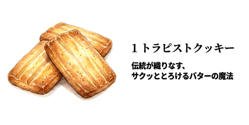 【トラピスト修道院】トラピストクッキー
