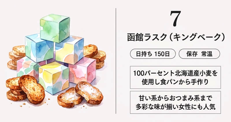 函館ラスク(キングベーク)