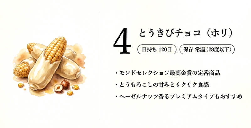 とうきびチョコ(HORI)