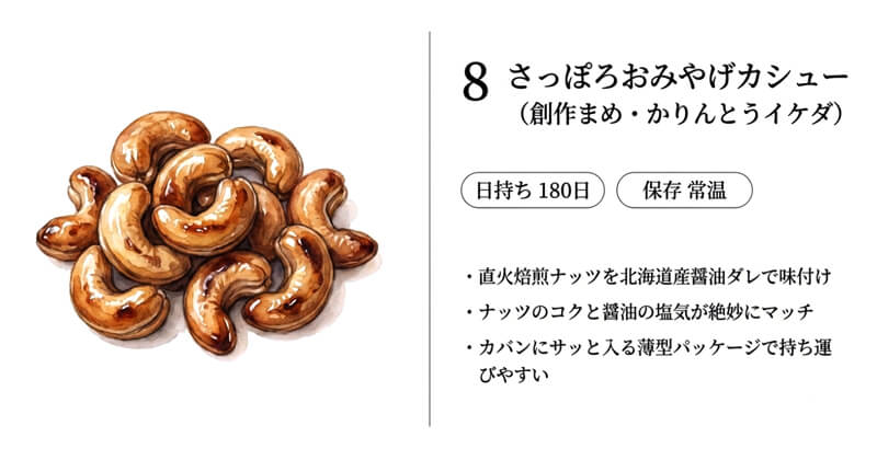 さっぽろおみやげカシュー(池田食品)
