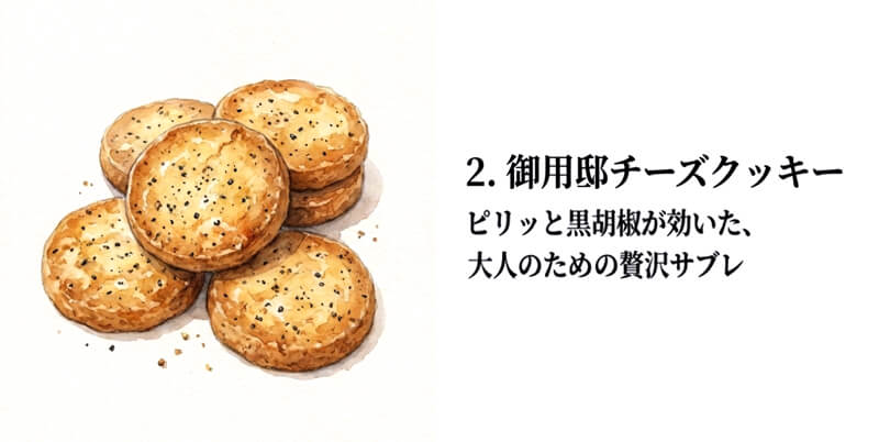 【チーズガーデン】御用邸チーズクッキー